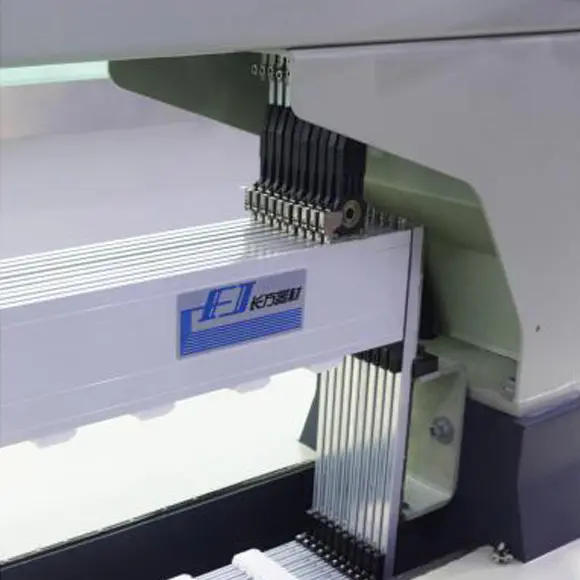 Rigging frame: escorting textile production efficiency